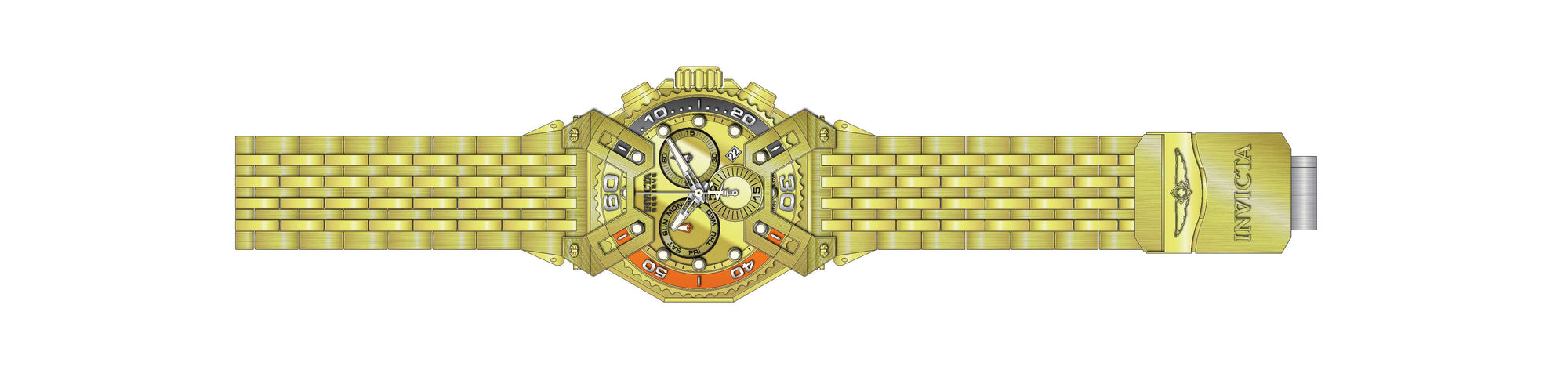 Band for Invicta Reserve X-Wing Men None 42912
