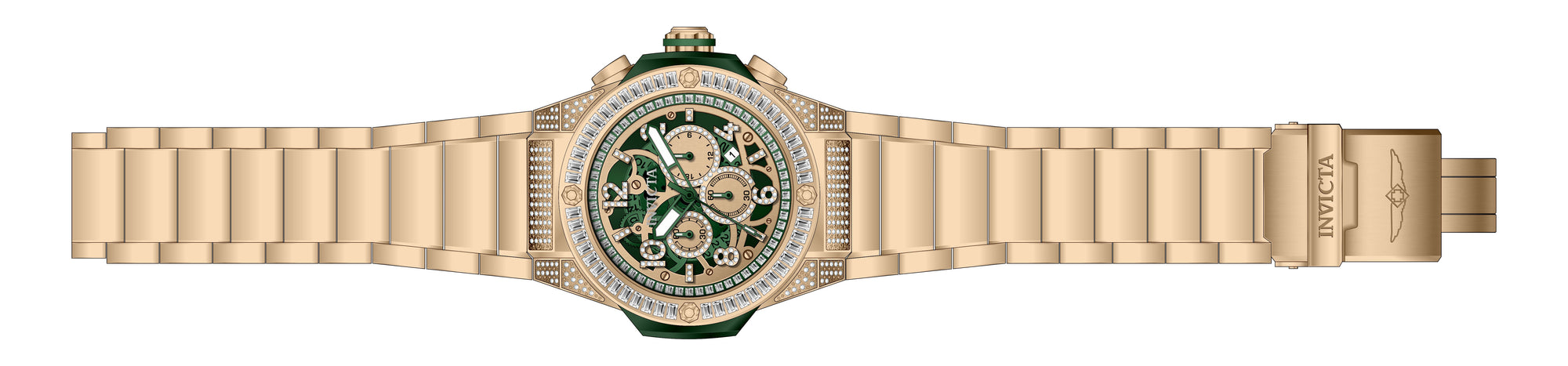 Band for Invicta Akula Men 43705