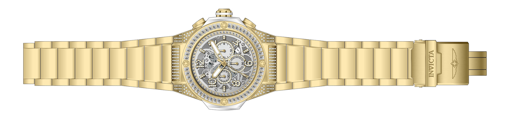 Band for Invicta Akula Men 43708