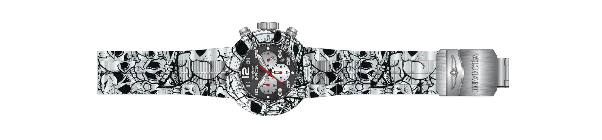 Band for Invicta Pro Diver Zager Exclusive Men 43232