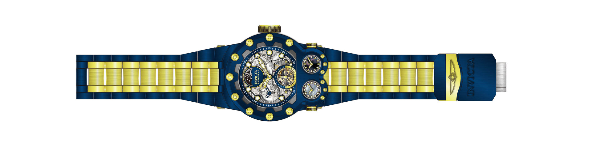 Band for Invicta Reserve Magnum Tria Men 43133
