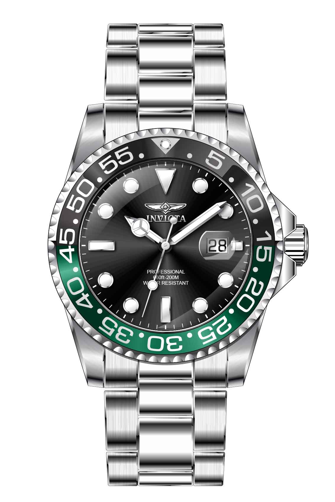 Parts for Invicta Pro Diver Men 36547