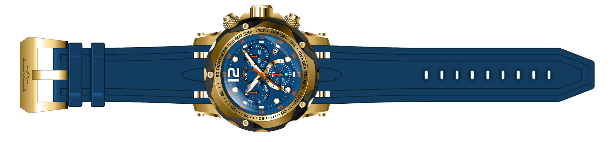 Parts for Invicta Speedway LATAM Exclusive Men 40357