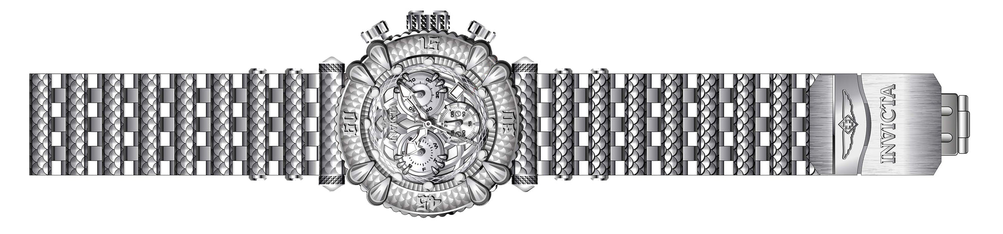 Band for Invicta Subaqua Men 43897