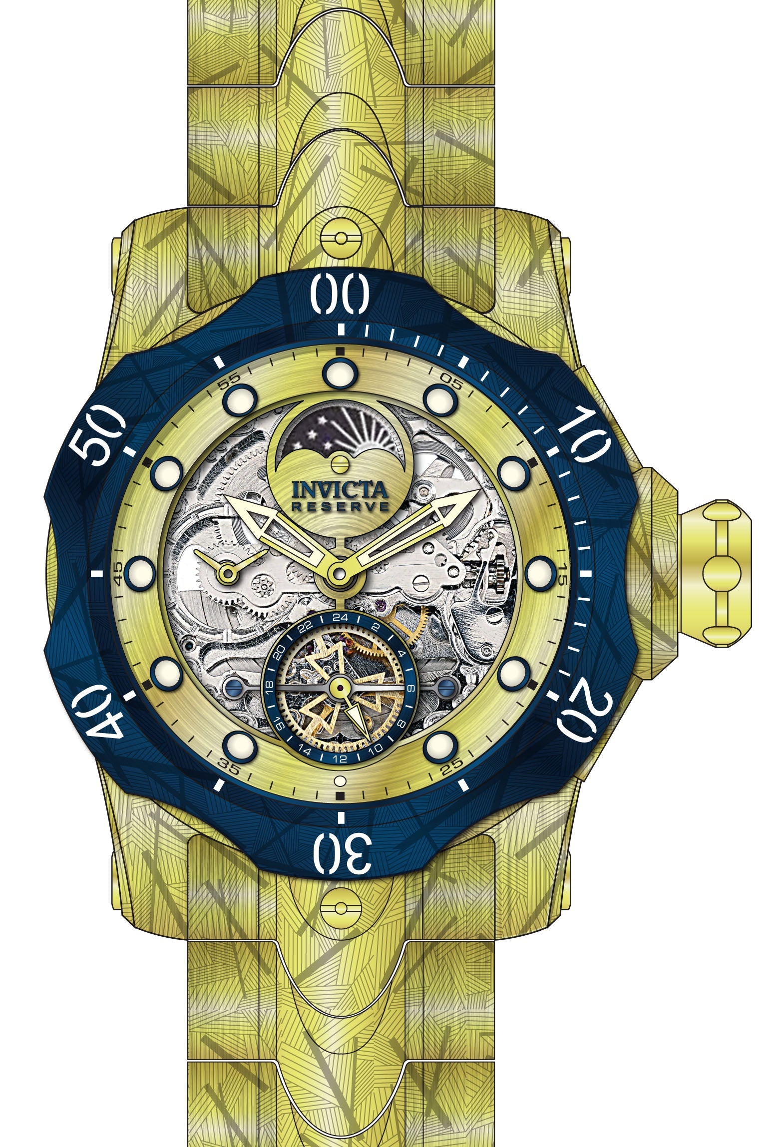 Parts For Invicta Reserve Venom Men 44436