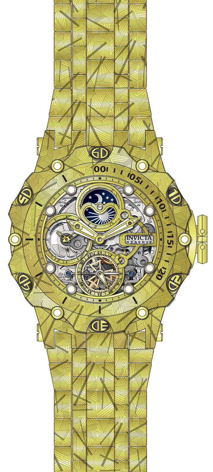 Parts For Invicta Reserve Venom Men 44438