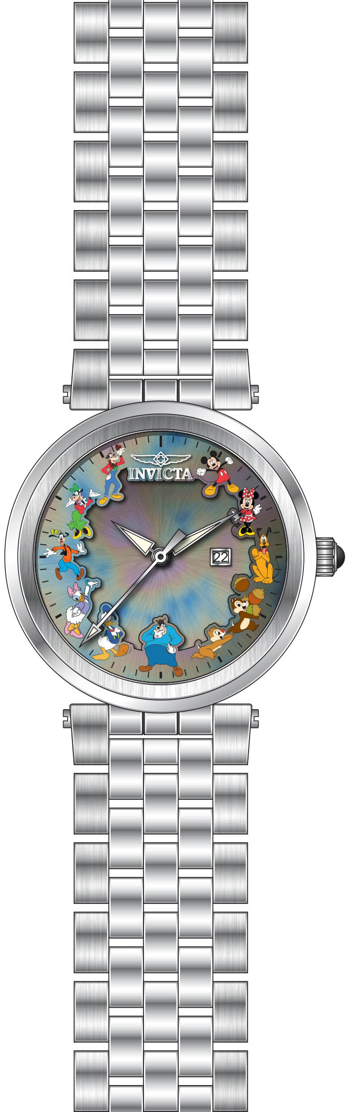 Band For Invicta Disney Limited Edition  Lady 44743