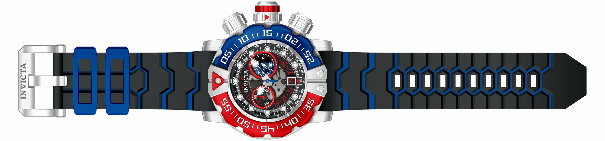 Band For Invicta Sea Hunter  Men 44844