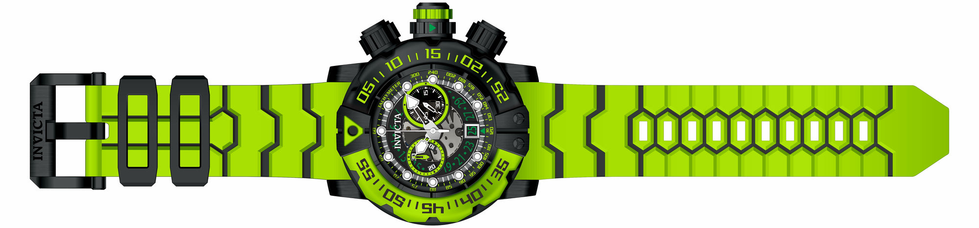Band For Invicta Sea Hunter  Men 44847