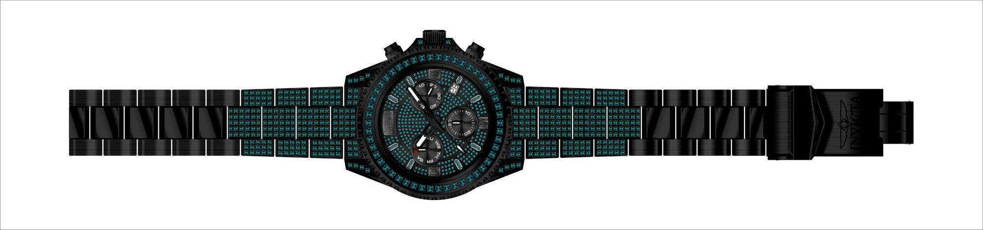 Band For Invicta Pro Diver  Men 45175