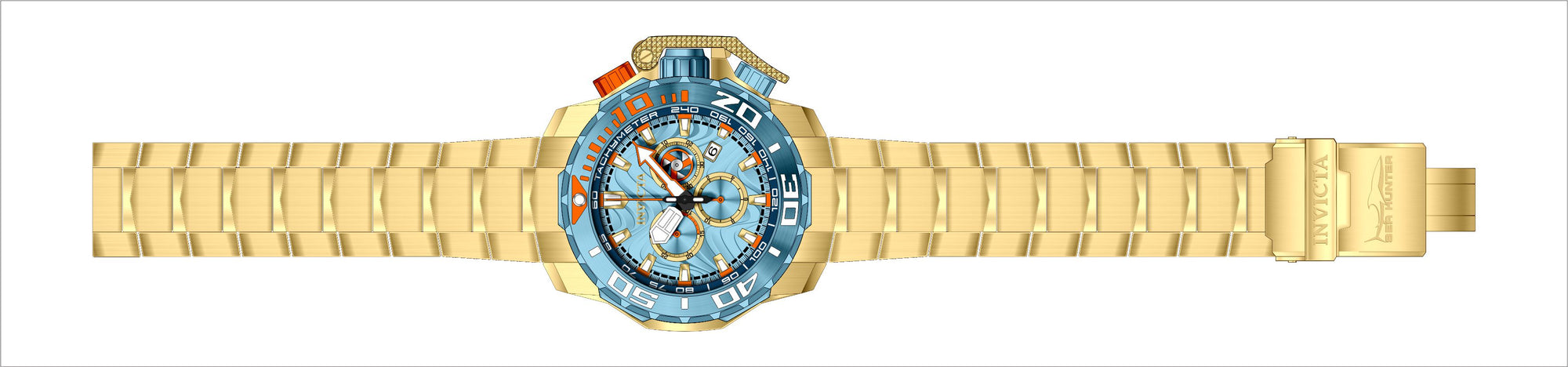 Parts For Invicta Sea Hunter  Men 45561