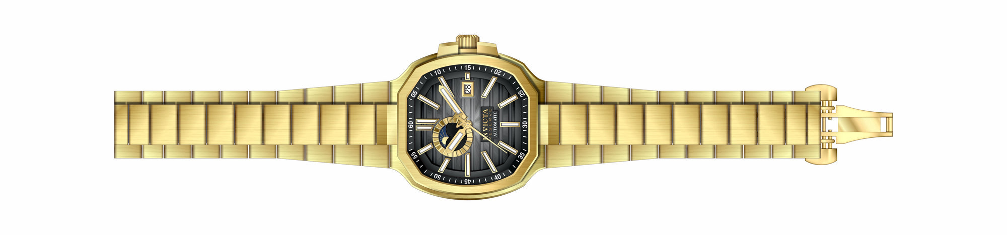 Band For Invicta Reserve Object D Art  Men 45577