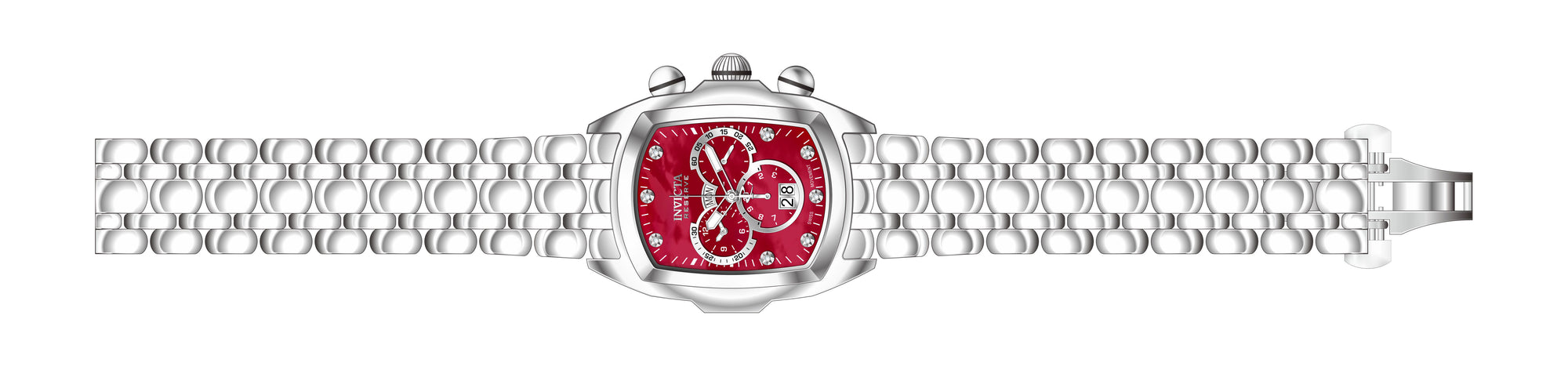 Band For Invicta Lupah  Men 45808