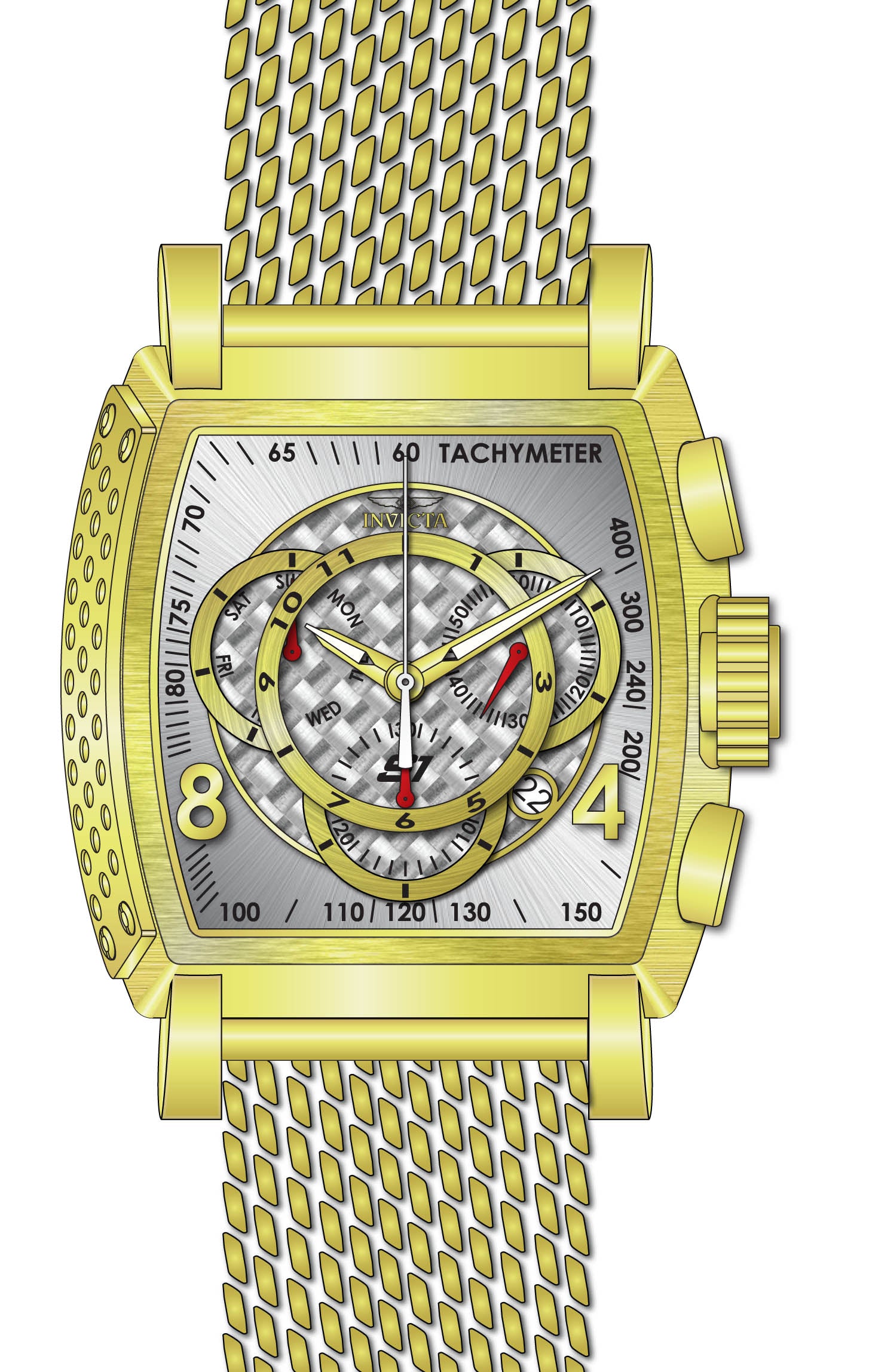 Parts For Invicta S1 Rally  Men 46013