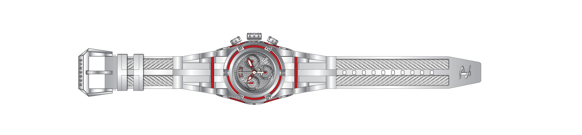 Band for Invicta Reserve 25602