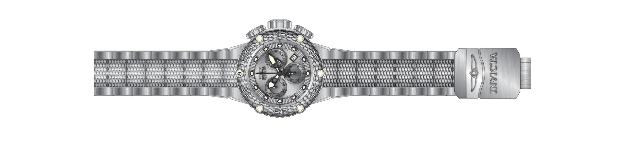 Band for Invicta Subaqua 26647