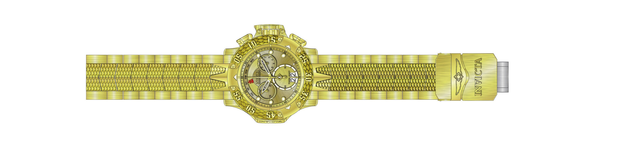 Band for Invicta Subaqua 26213