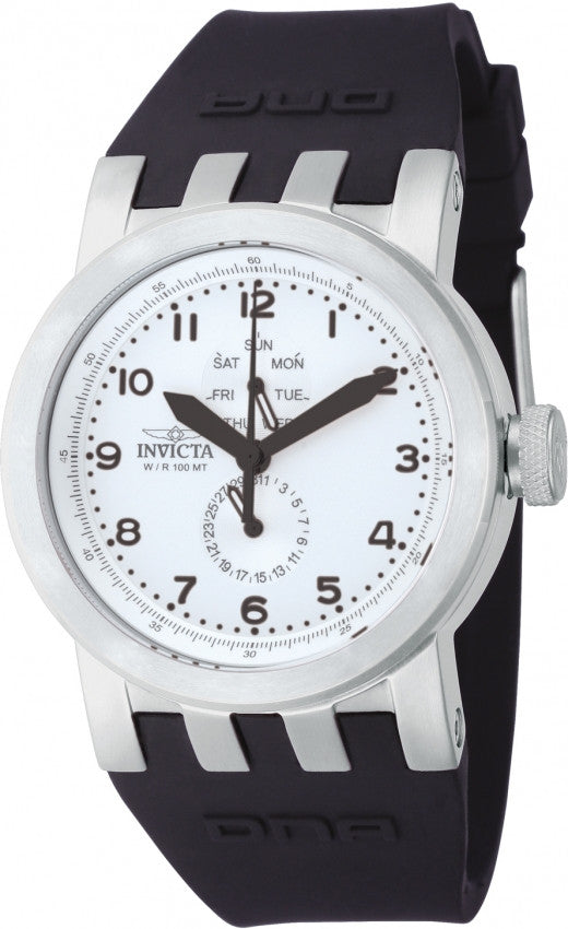 Band for Invicta DNA 10389 Silver Buckle